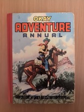 Okay Adventure Annual 1950s Vintage. Adventure Stories, Illustrated Strips Etc.
