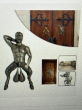 Home Door Art Sculpture Outdoor Garden Decor Funny Resin Statue Ornament Kit