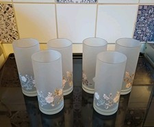 Autumn Leaves Frosted Drinking