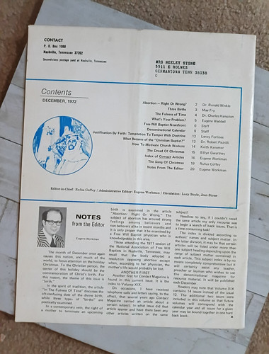 Contact magazine dec - dec, 1972