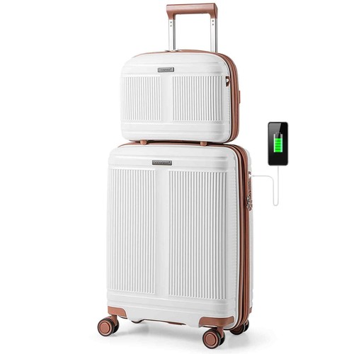 Costway piece luggage set - costway,