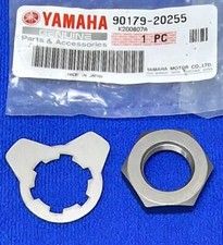 YAMAHA TY250/350 MONO FRONT SPROCKET LOCKING NUT 90179-20255 & CTC WASHER SET 