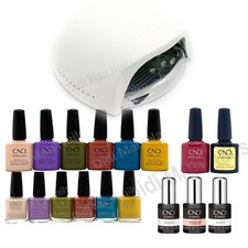 CND MEDITERRANEAN DREAM PREPACK, PLEXIGEL SHAPERKIT with UV LAMP BUNDLE