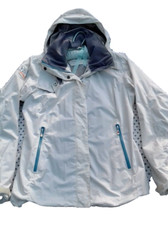 Bergans of Norway White / Blue Accents Sandefjord Lightweight Jacket Medium