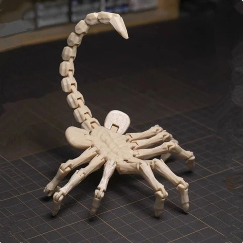 With flexible joints - joints, alien