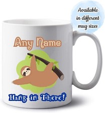 Personalised Sloth Mug Custom