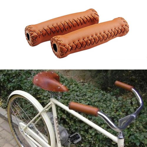 Grip leather bicycle grips - bicycle,