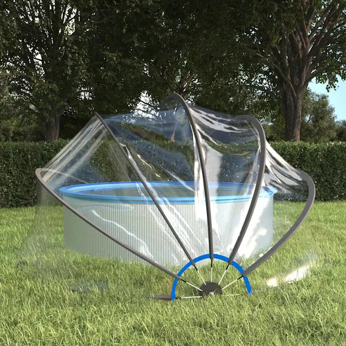 Pool dome transparent - transparent, 406x203