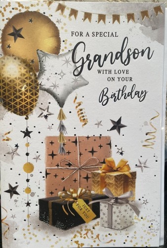 Large adult grandson birthday - large,