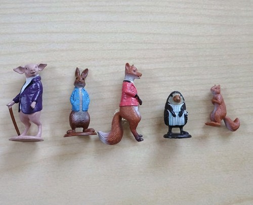 Peter rabbit figures - peter,