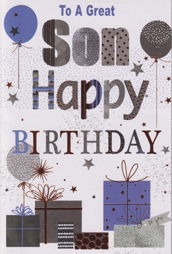 Son happy birthday - happy,