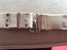 WW2 US Army Military Police MP White Dress Web Pistol Belt