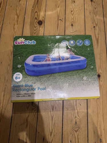 Sunclub giant blue rectangular - sunclub,