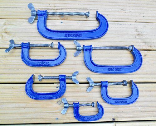 Vintage record clamps - vintage,