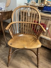 Mid Century Ash And Elm Chair