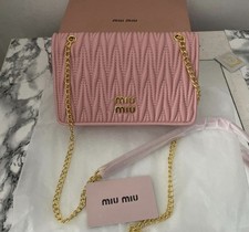 Miu Miu Pink Shoulder Bag With