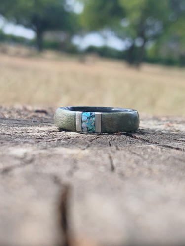 Handcrafted bentwood ring - bentwood,