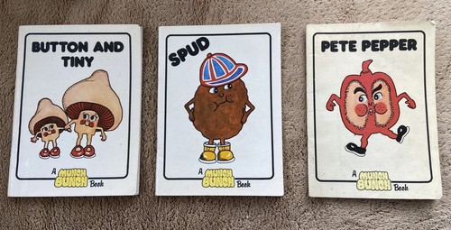 Vintage munch bunch - book, x3