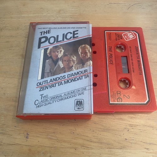 The police 2on1 cassette tape - police,