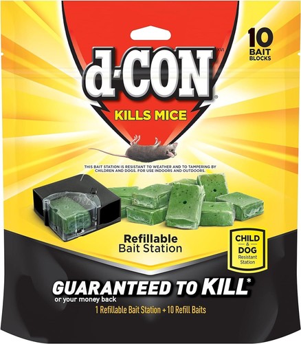 Refillable corner fit mouse - corner,