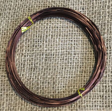 5mt Tree Training Wires for Bonsai 1.0mm Dark Brown Aluminium   Uk Seller