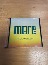 PAUL WELLER - MORE - 1MIX JEWEL CASED E.U CD PROMO NEW