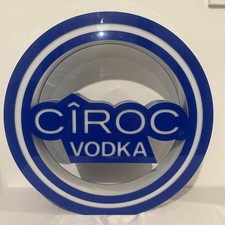 Ciroc Vodka Large Blue Sign Advertising Promotional Free Standing 