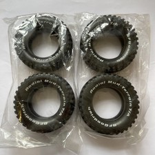 New Tamiya Mitsubishi Pajero Tyres 58132) RC Model Car 1/10 Scale rare 