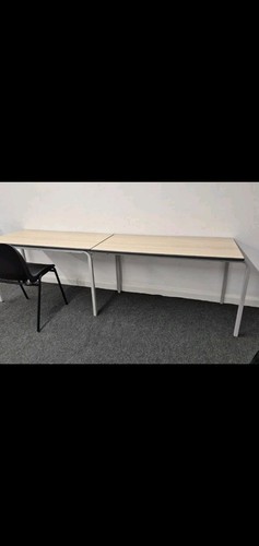 School beech tables and - beech, chairs