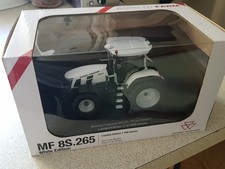 Universal Hobbies MF MASSEY FERGUSON 8S.265 tractor white edition 1:32 scale