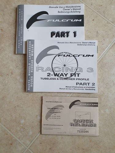 Fulcrum racing wheel set - "racing, 3"