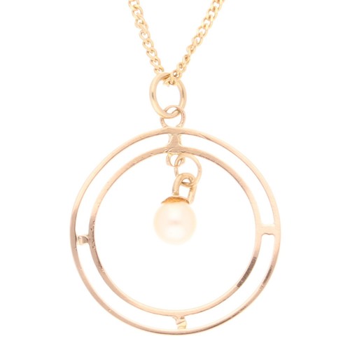 9carat yellow gold pearl - 9carat,