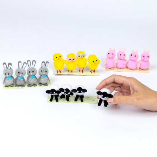 Easter cute chick lamb - easter,