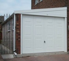 Concrete garage delivered - delivered, &