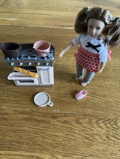 Cornelia - from the Kitchen set - brunette mini Lori doll 6"