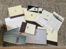 ROLLS ROYCE  PHANTOM & RANGE. VARIOUS BROCHURES  X 9.     See photos