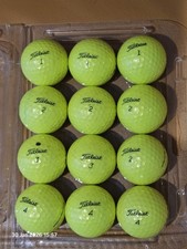 12 Titleist ProV1 YELLOW