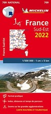 Southeastern France 2022 - Michelin National Map 709