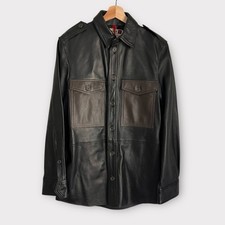 Zara Srpls Leather Shirt