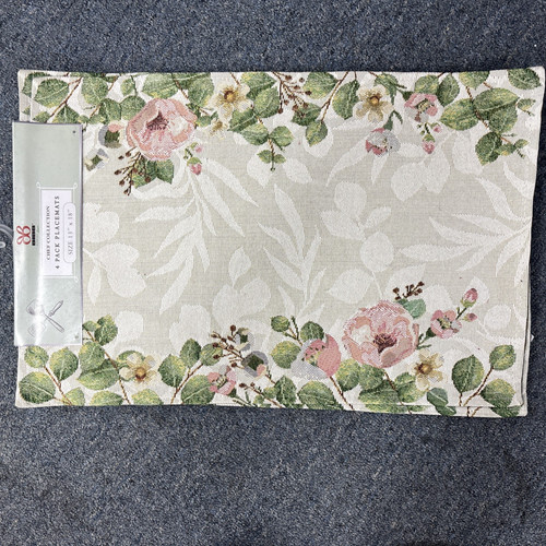 Set tapestry place mats - tapestry,