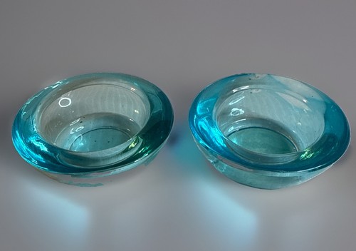 Set glass aqua blue - set,