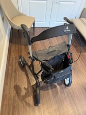 Rehasense Server XC Explorer All Terrain Rollator 4-wheeled Outdoor Rollator