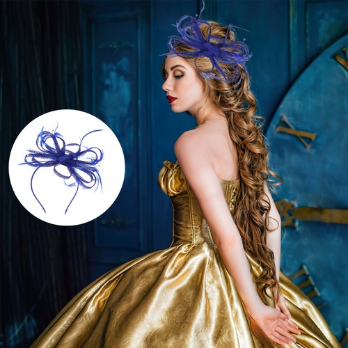 Wedding hair clip fascinator - ,