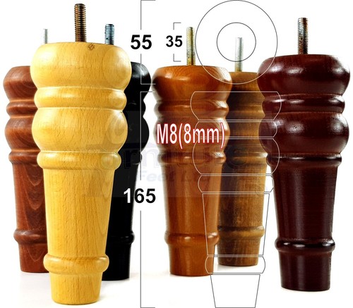 Solid wood furniture - 4x,