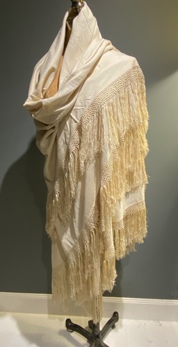 Antique 19th large - large, silk