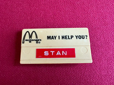 1980's, McDonald's Employee