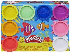 Play-doh Rainbow 8 x 2oz Can