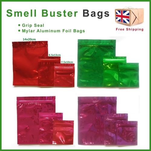 Smell buster bags aluminum - bags,