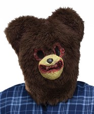 Teddy Bear Animal Overhead Mask  Halloween Fancy Dress Costume NEW