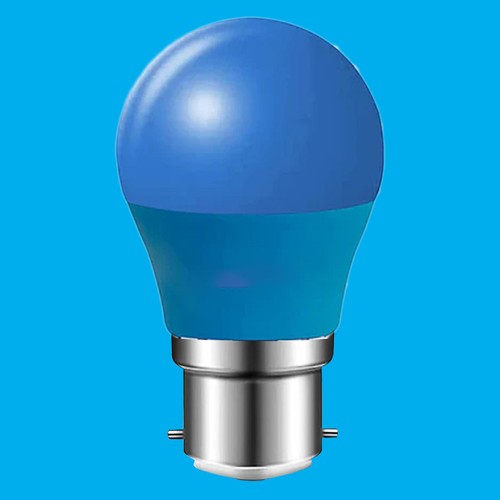 Blue coloured led g45 - 4w,